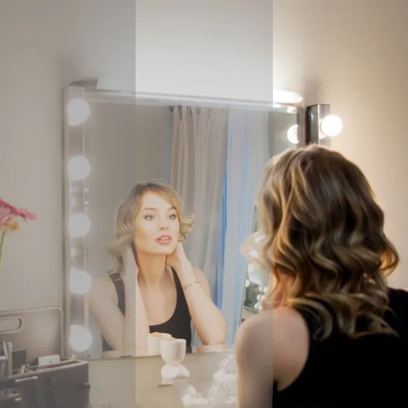 Beauty Makeup Light - LED化粧鏡ライト ハリウッドスタイル USB調光可能 明るさ調整可能 メイクアップランプ