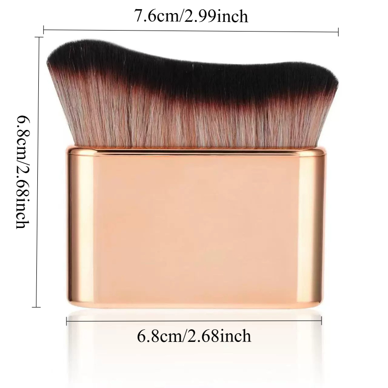 1個入りハンドヘルドメイクアップブラシ、ファンデーションブラ - Beauty Home Makeup のレビューと価格