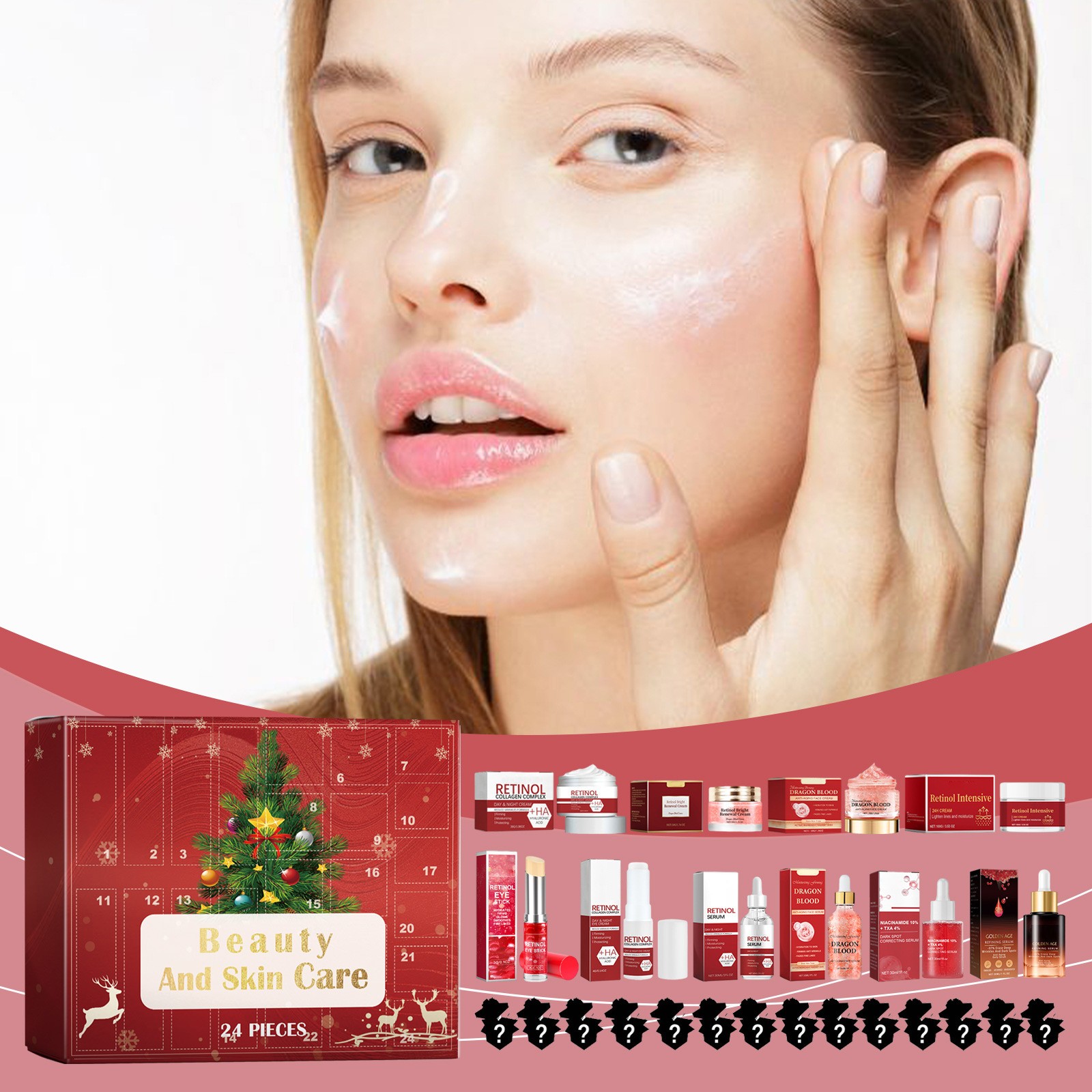 女の子用メイクアップカレンダー,サプライズブラインドボックス - Beauty Makeup School のレビューと価格