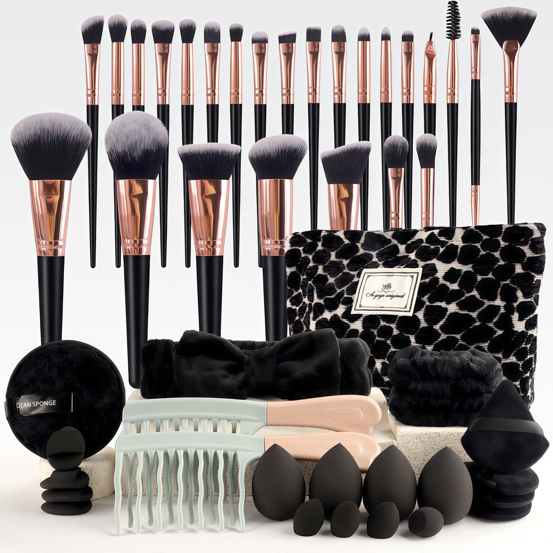 メイクブラシセット シックな香りのスタイル ビューティーツー - Beauty Makeup Tool のレビューと価格