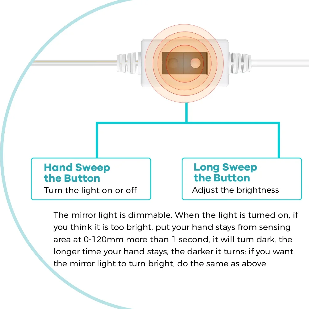 LEDレディビューティーメイクアップライトUSBハンドスイー - Beauty Makeup Light のレビューと価格