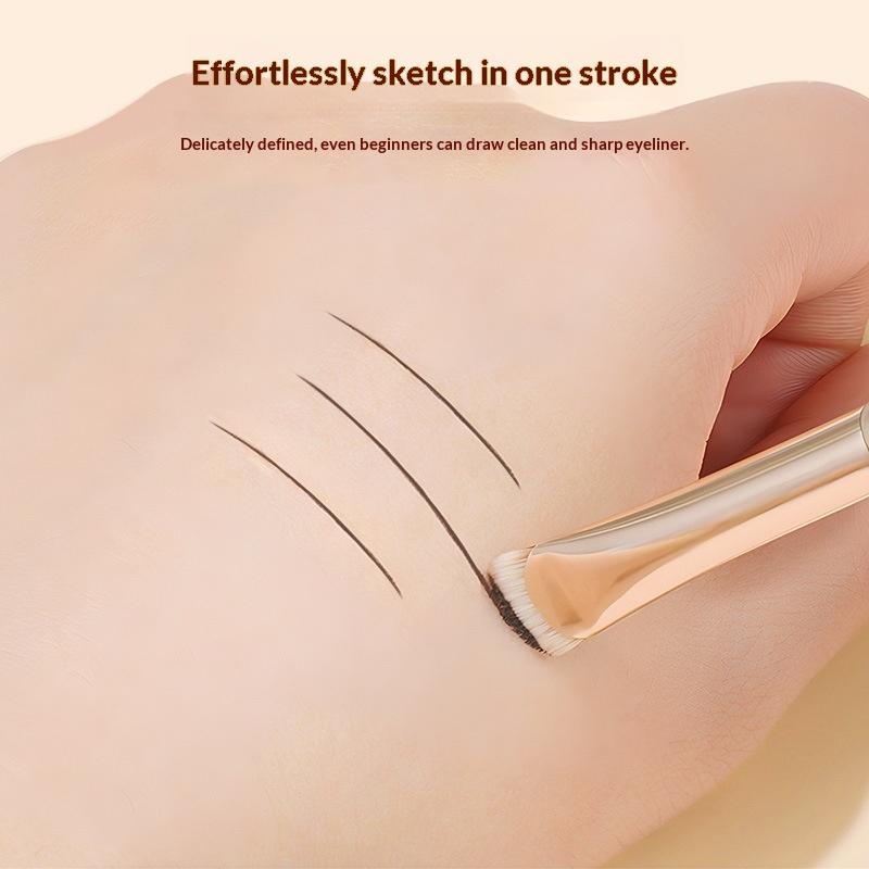 新しい 2 個のカーブアイライナーメイクブラシアイメイク汚れ - Beauty Makeup News のレビューと価格