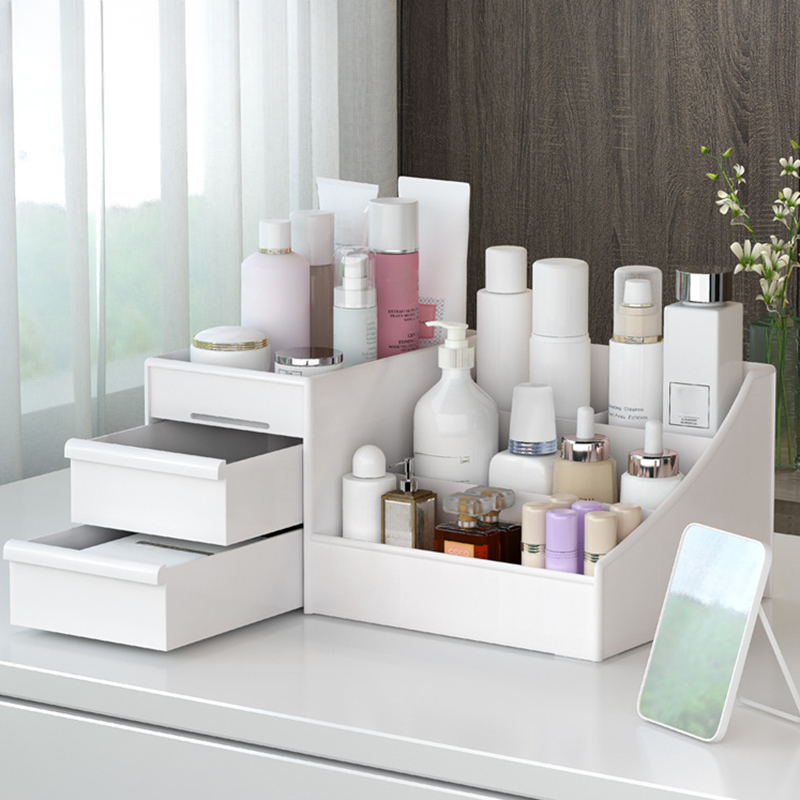大容量化粧品収納ボックス,化粧品オーガナイザー,ジュエリー引 - Beauty Makeup News のレビューと価格