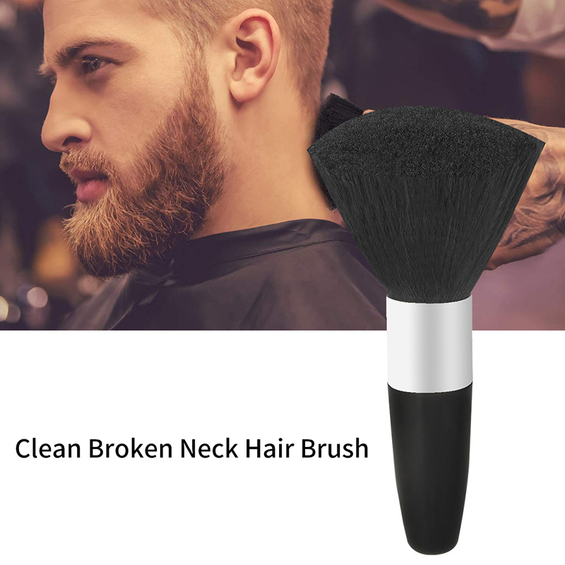 新しいソフトネックフェイスダスター理容師黒ひげブラシヘアクリ - Beauty Makeup News のレビューと価格