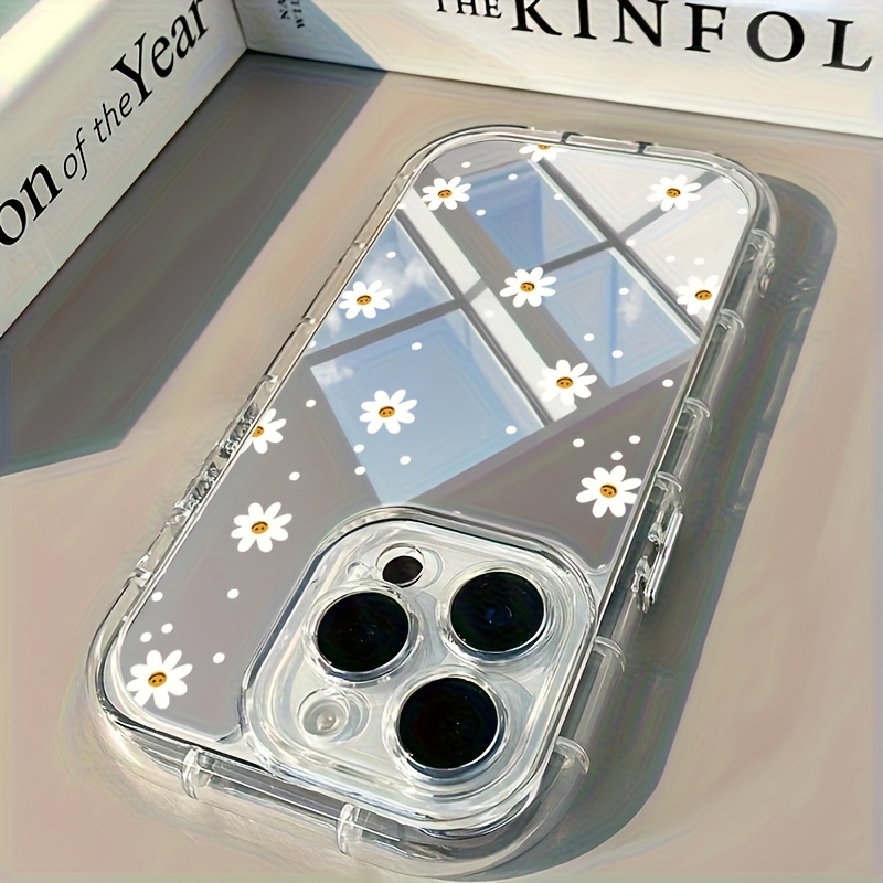美しい小花柄の鏡面仕上げのiPhone17 16 15 14 - Makeup Plus Beauty のレビューと価格
