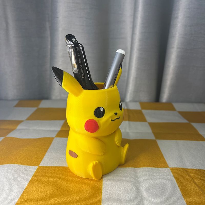 ポケモンの鉛筆立て型収納、かわいい漫画風デスクトップオーナメ - Beauty Home Makeup のレビューと価格