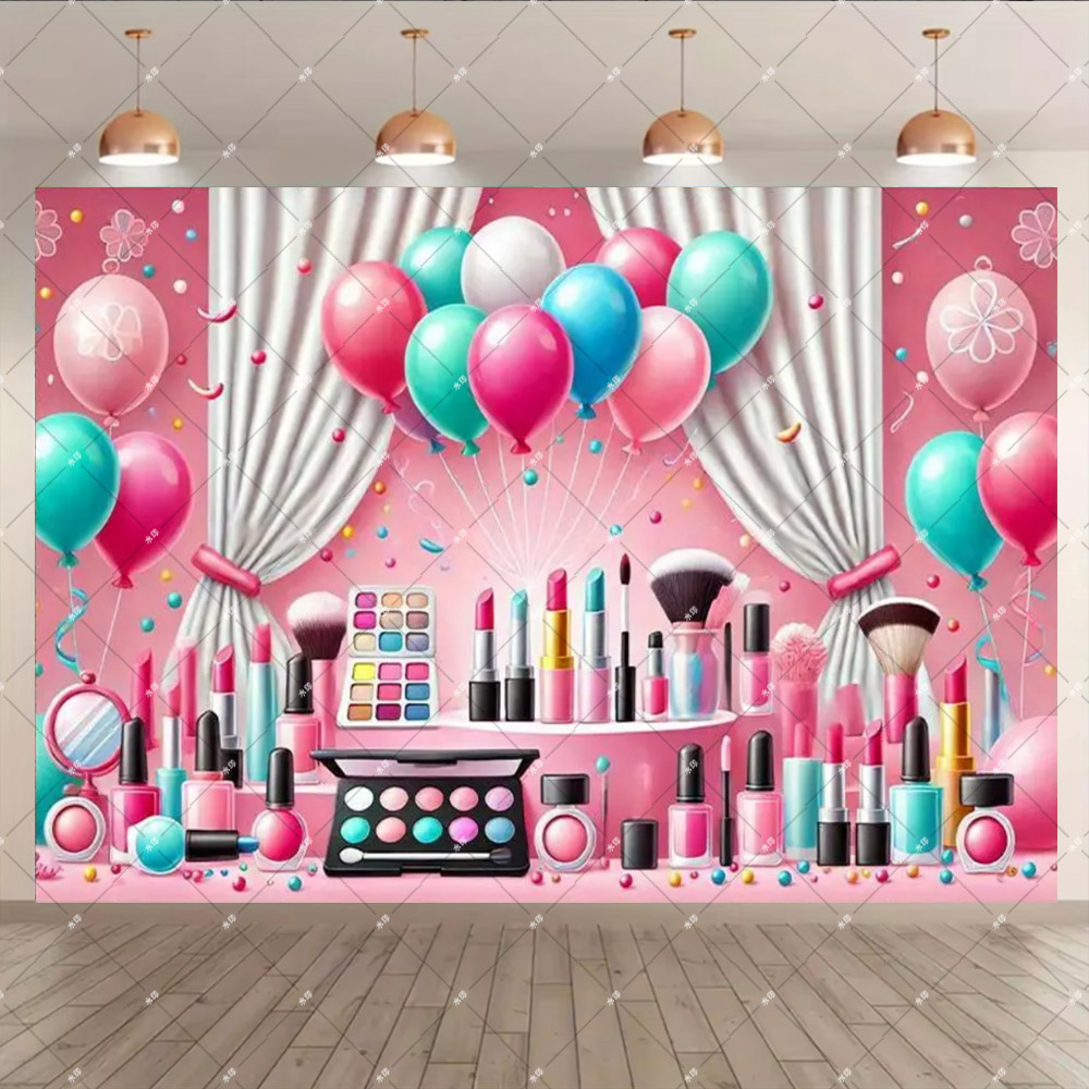 女性のためのピンクのパーソナライズされたバナーの背景,美容, - Beauty Makeup School のレビューと価格