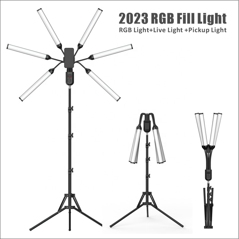 調光可能な放送用照明写真スタジオランプ、自撮り美容電話Tik - Beauty Makeup Light のレビューと価格
