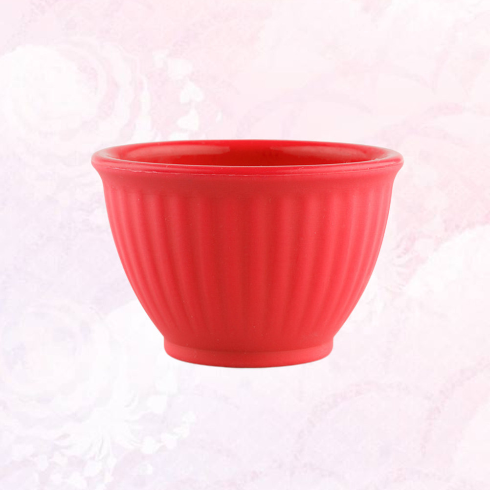 赤いシリコン製フェイシャルマスクボウル、落下防止、安定したメ - Beauty Home Makeup のレビューと価格
