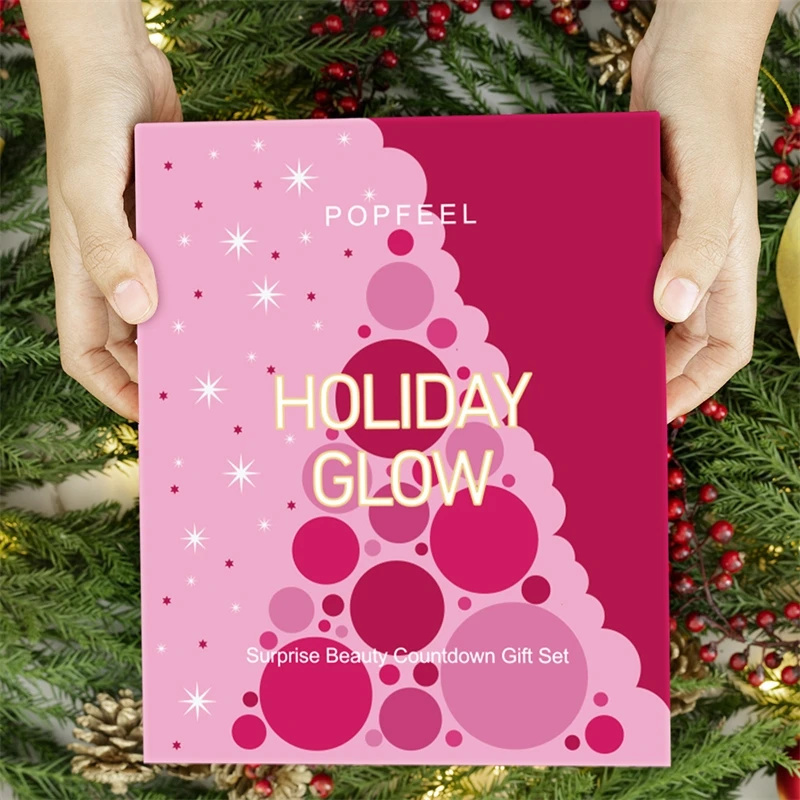 クリスマスカウントダウンメイクアップセット 口紅 アイシャド - Beauty Makeup School のレビューと価格