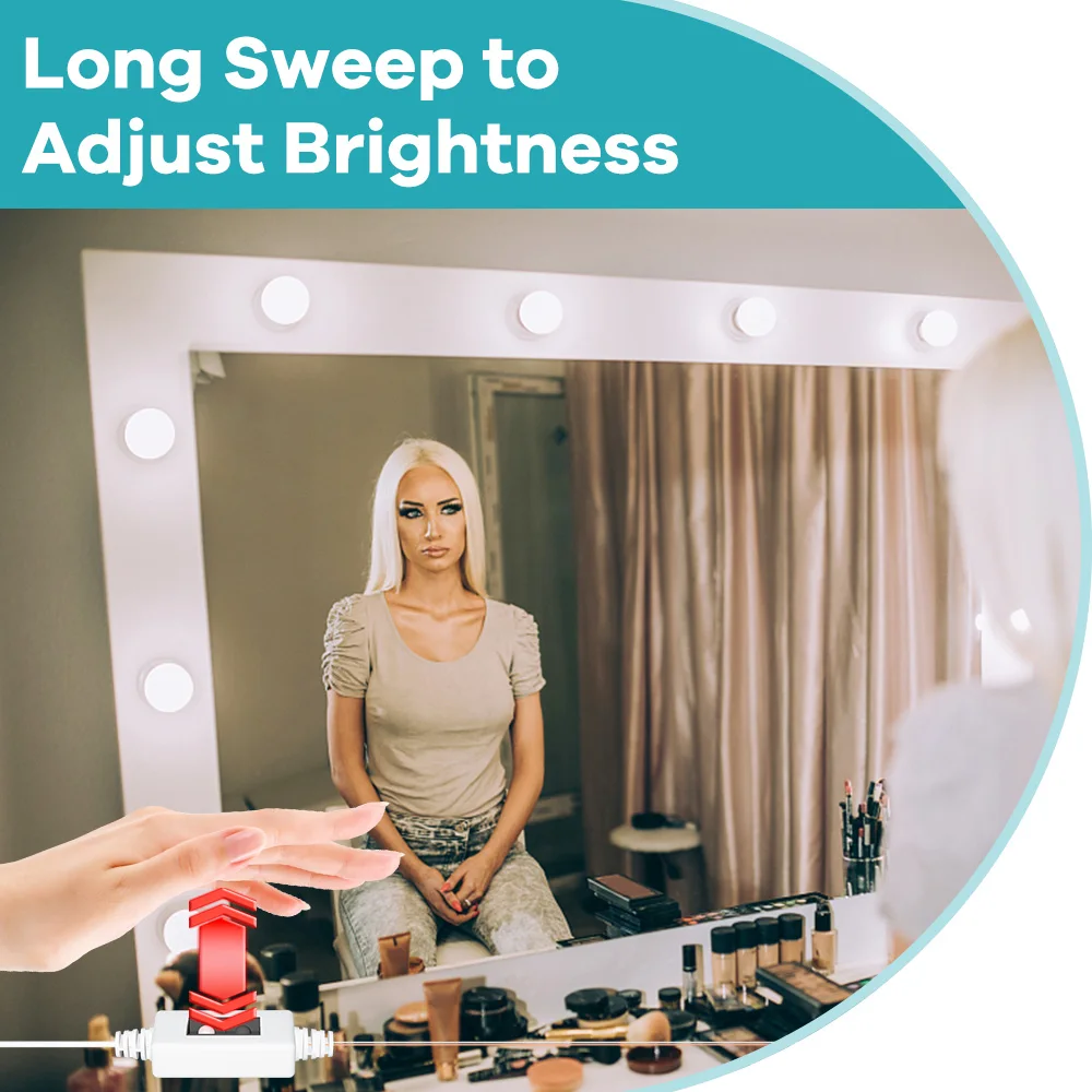 レディースLEDビューティーメイクアップライトUSB 5V調 - Beauty Makeup Light のレビューと価格